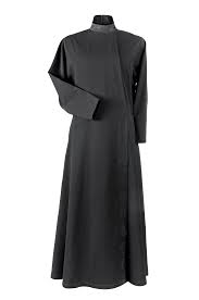 Black inner cassock, a non-liturgical vestment for Orthodox clergy.