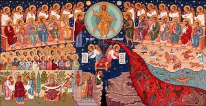 Orthodox icon of the Last Judgment