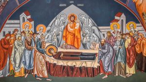 Icon of the Dormition of the Mother of God (Theotokos)
