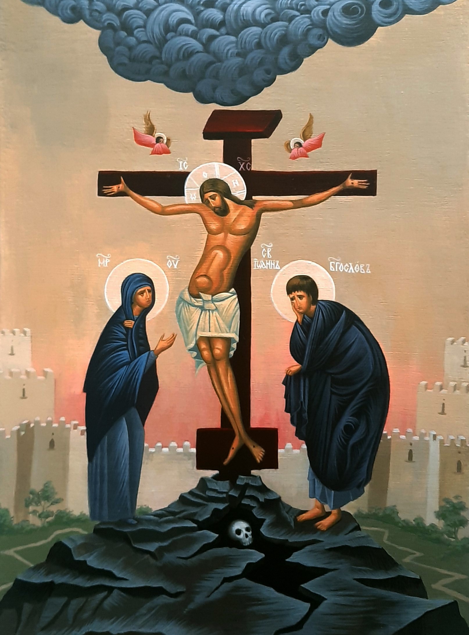 Icon of the Crucifixion of Christ
